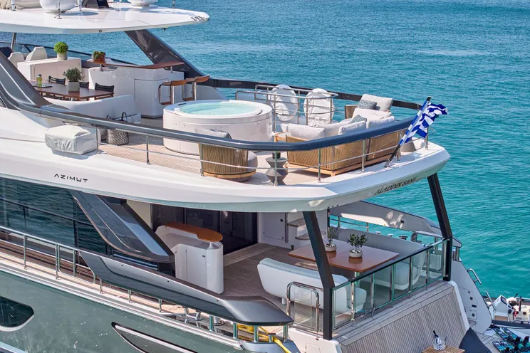 Charter Yacht ALADDIN SANE - Azimut Grande 26m - 5 Cabins - Athens - Mykonos - Paros - Cyclades - Greece