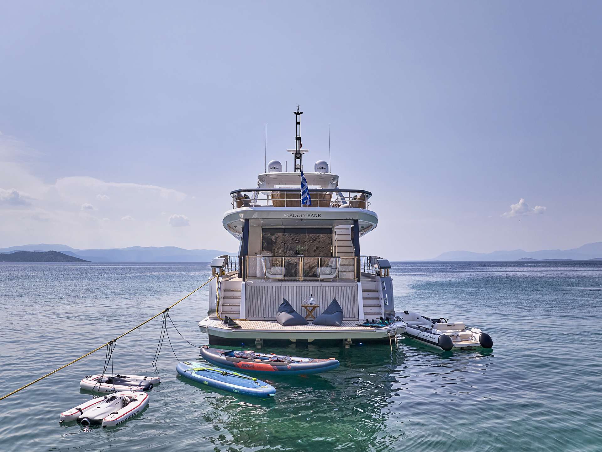 Charter Yacht ALADDIN SANE - Azimut Grande 26m - 5 Cabins - Athens - Mykonos - Paros - Cyclades - Greece