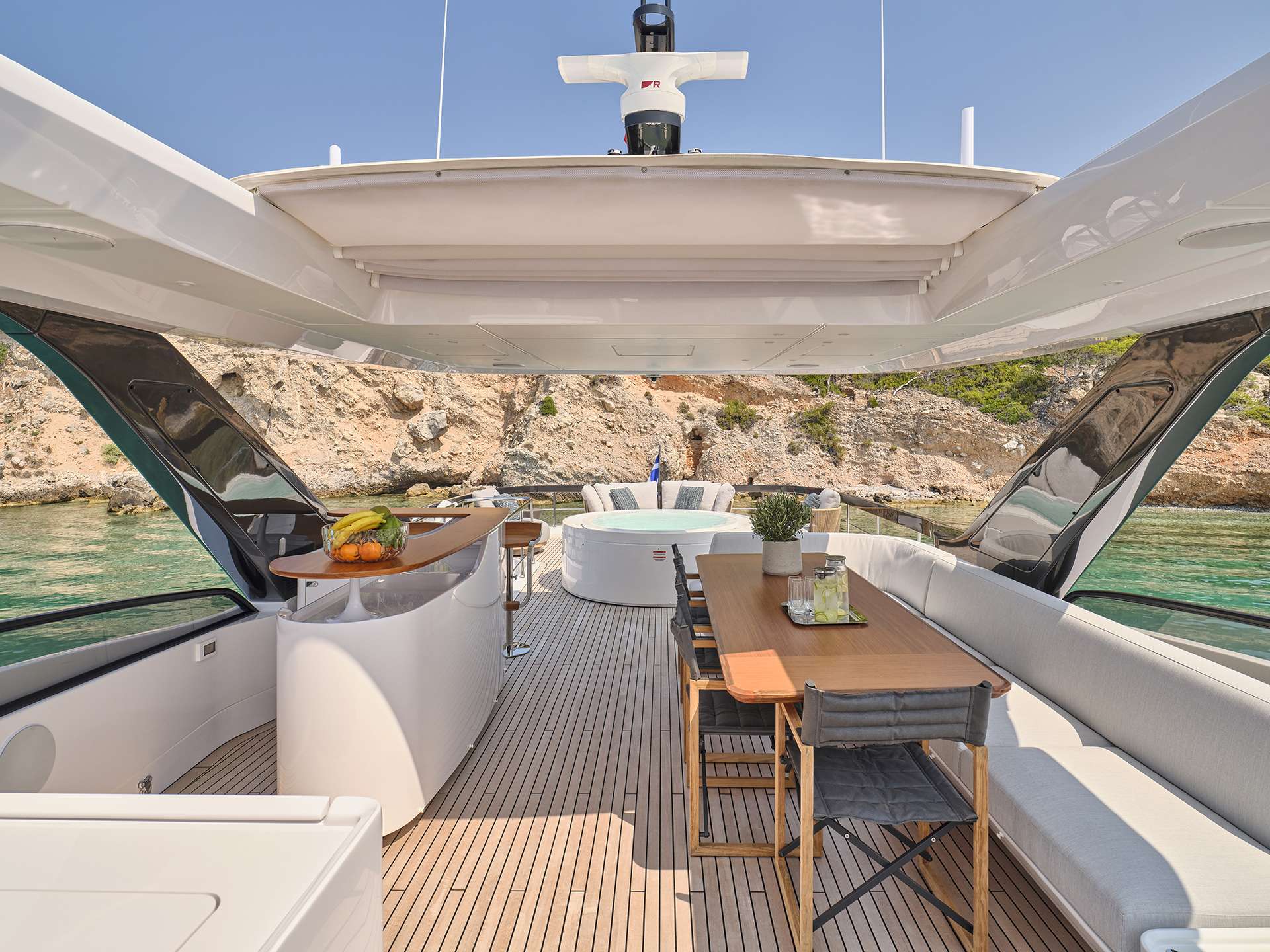 Charter Yacht ALADDIN SANE - Azimut Grande 26m - 5 Cabins - Athens - Mykonos - Paros - Cyclades - Greece