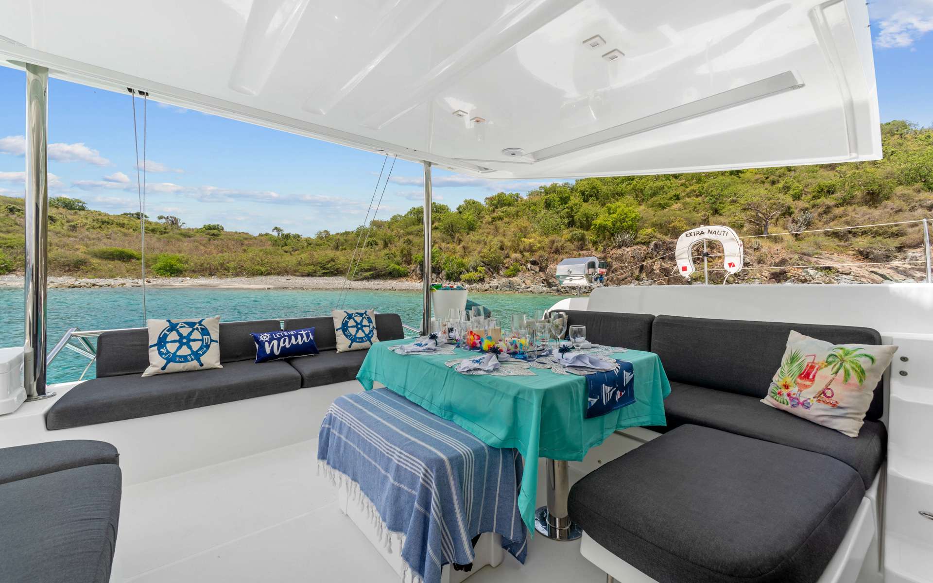 Charter Yacht EXTRA NAUTI - Lagoon 50 - 4 Cabins - Tortola - Anegada - Virgin Gorda - BVI - Caribbean