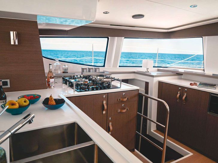 AMAZIGH Bali 4.6 - galley close up view AMAZIGH Bali 4.6 - galley close up view
