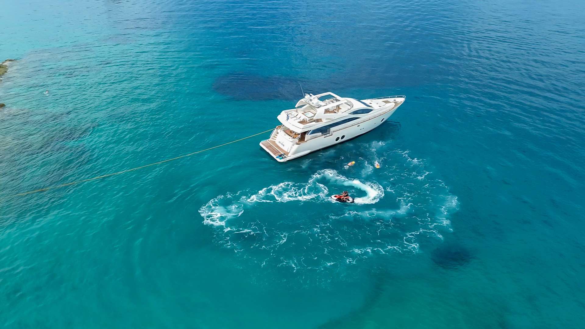Charter Yacht RED ROSE - Aicon 85 Fly - 4 Cabins - Athens - Mykonos - Paros - Cyclades - Greece