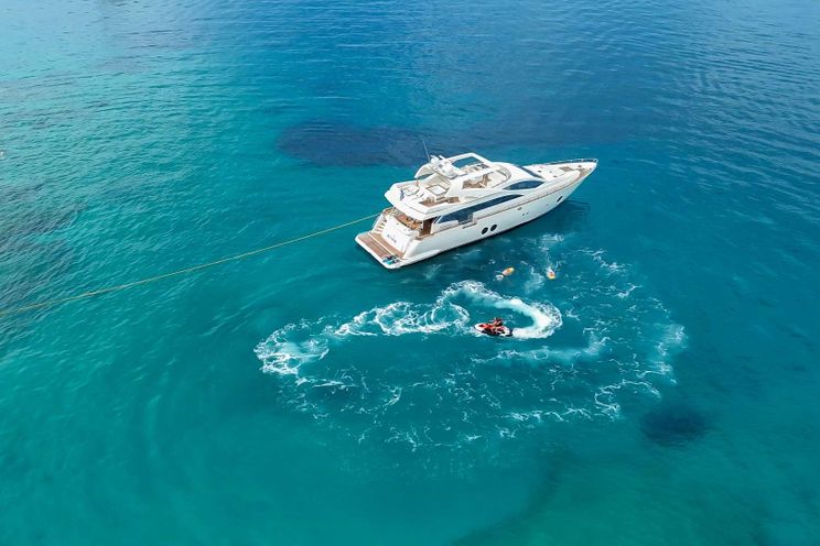 Charter Yacht RED ROSE - Aicon 85 Fly - 4 Cabins - Athens - Mykonos - Paros - Cyclades - Greece