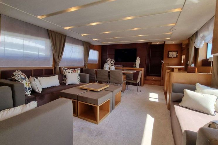 Charter Yacht RED ROSE - Aicon 85 Fly - 4 Cabins - Athens - Mykonos - Paros - Cyclades - Greece