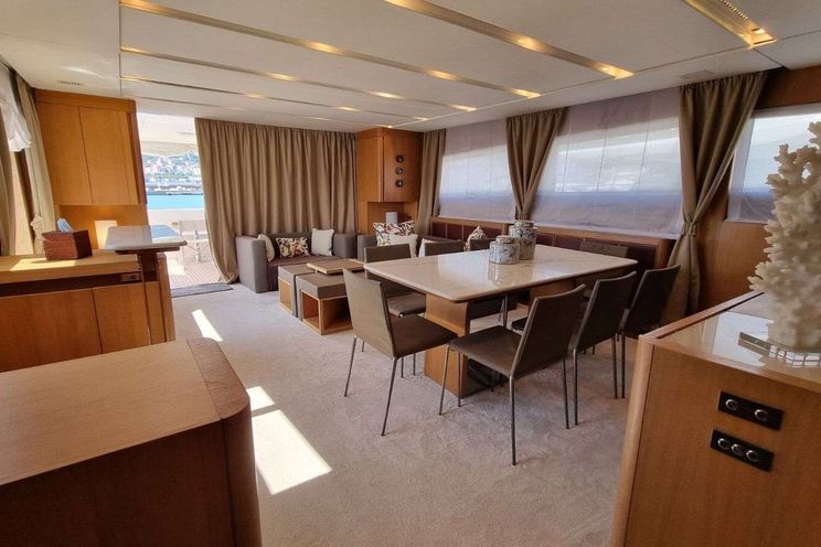 Charter Yacht RED ROSE - Aicon 85 Fly - 4 Cabins - Athens - Mykonos - Paros - Cyclades - Greece