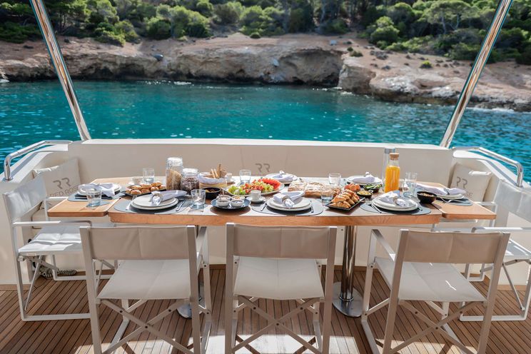 Charter Yacht RED ROSE - Aicon 85 Fly - 4 Cabins - Athens - Mykonos - Paros - Cyclades - Greece