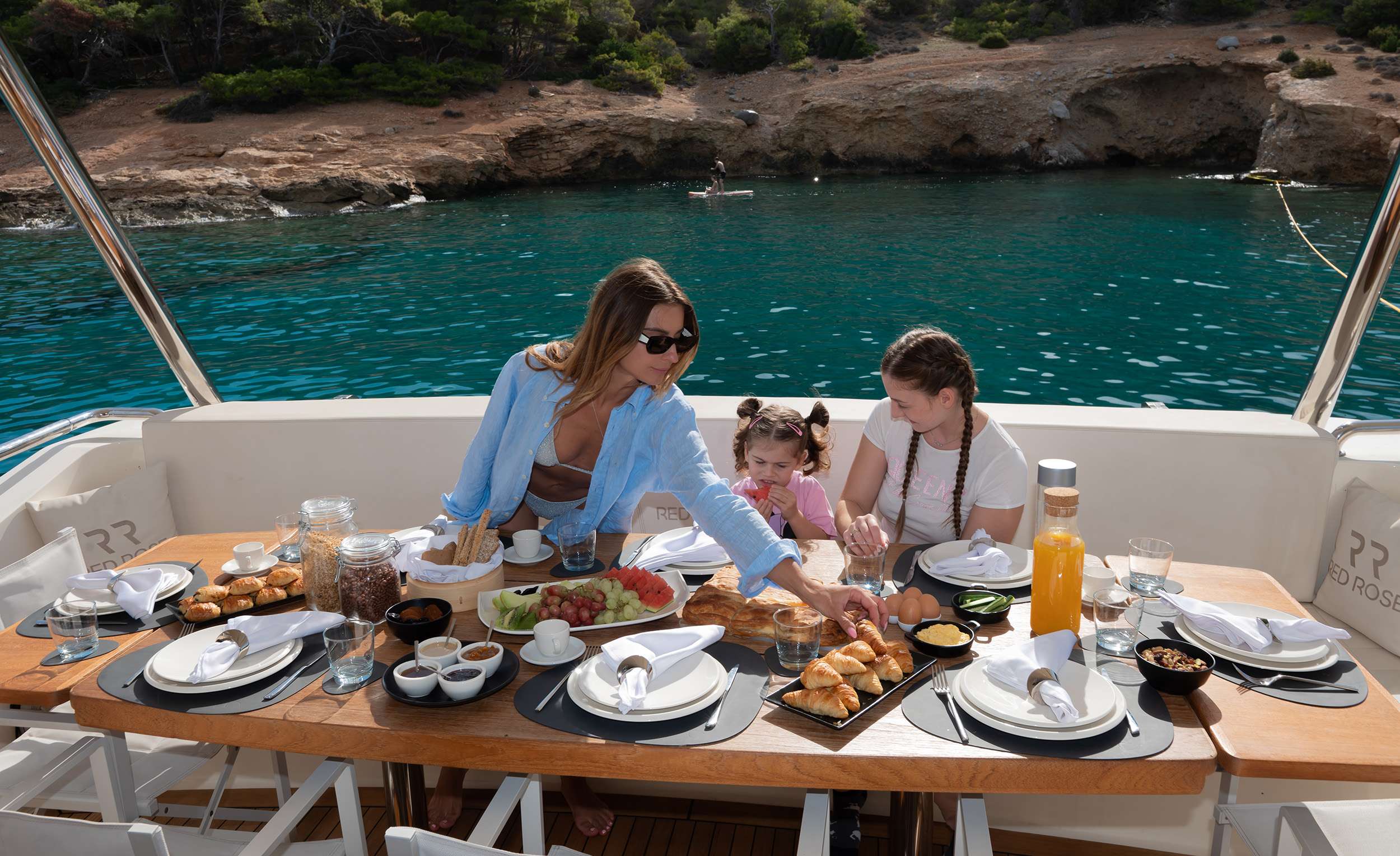 Charter Yacht RED ROSE - Aicon 85 Fly - 4 Cabins - Athens - Mykonos - Paros - Cyclades - Greece