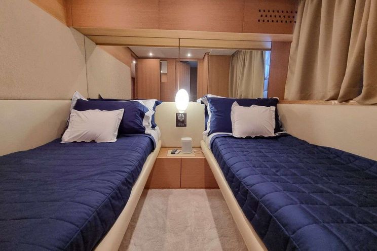 Charter Yacht RED ROSE - Aicon 85 Fly - 4 Cabins - Athens - Mykonos - Paros - Cyclades - Greece