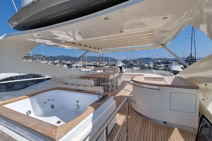 Charter Yacht RED ROSE - Aicon 85 Fly - 4 Cabins - Athens - Mykonos - Paros - Cyclades - Greece