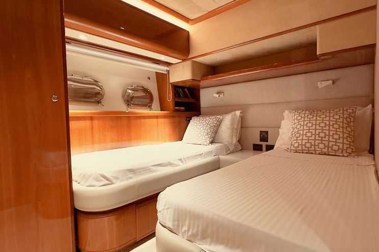 Charter Yacht ARCELIA - Ferretti 23m - 4 Cabins - Athens - Mykonos - Paros - Cyclades - Greece