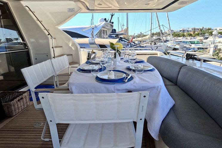 Charter Yacht ARCELIA - Ferretti 23m - 4 Cabins - Athens - Mykonos - Paros - Cyclades - Greece
