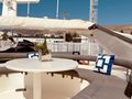 ARCELIA Ferretti 23m - flybridge dining area ARCELIA Ferretti 23m - flybridge dining area