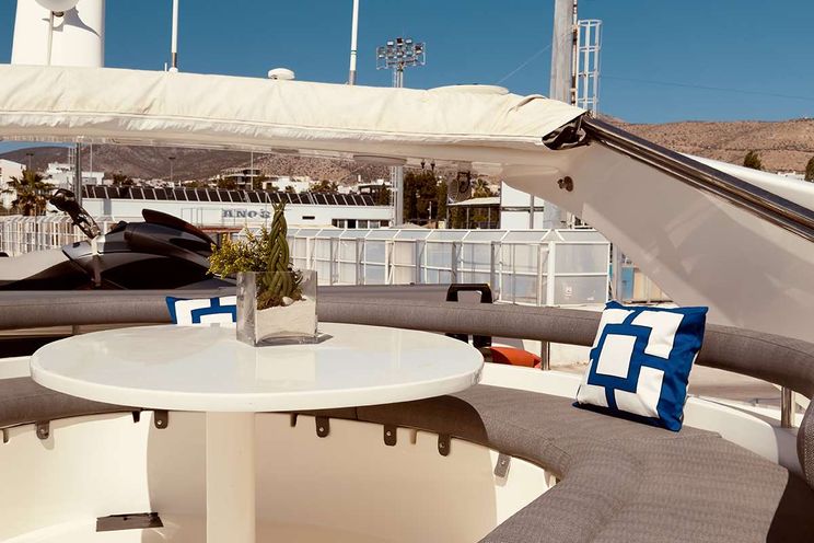 Charter Yacht ARCELIA - Ferretti 23m - 4 Cabins - Athens - Mykonos - Paros - Cyclades - Greece