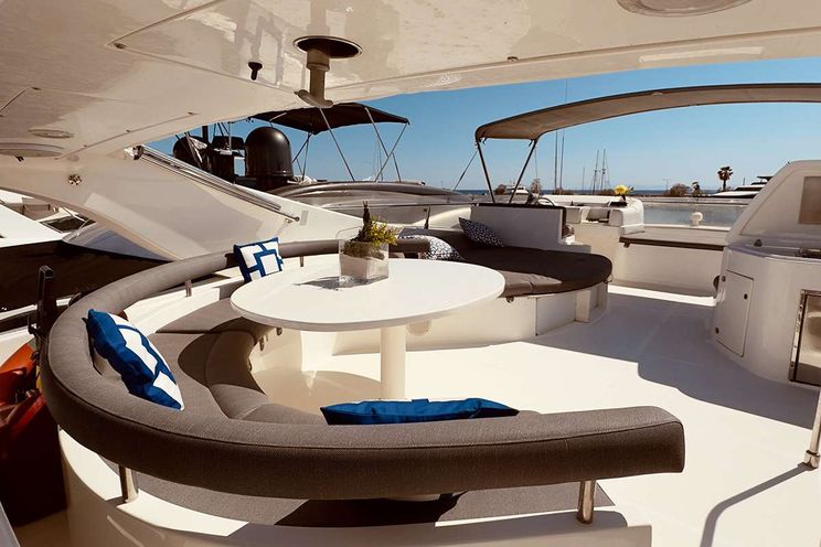 Charter Yacht ARCELIA - Ferretti 23m - 4 Cabins - Athens - Mykonos - Paros - Cyclades - Greece