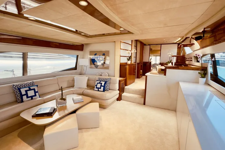 Charter Yacht ARCELIA - Ferretti 23m - 4 Cabins - Athens - Mykonos - Paros - Cyclades - Greece