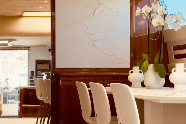 Charter Yacht ARCELIA - Ferretti 23m - 4 Cabins - Athens - Mykonos - Paros - Cyclades - Greece