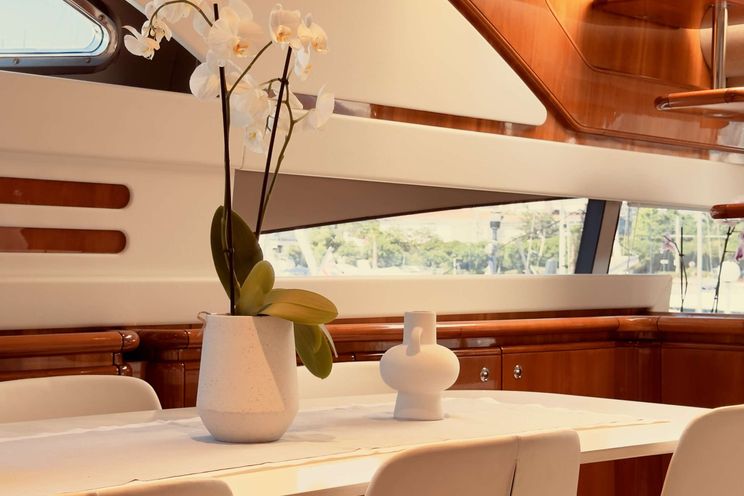 Charter Yacht ARCELIA - Ferretti 23m - 4 Cabins - Athens - Mykonos - Paros - Cyclades - Greece