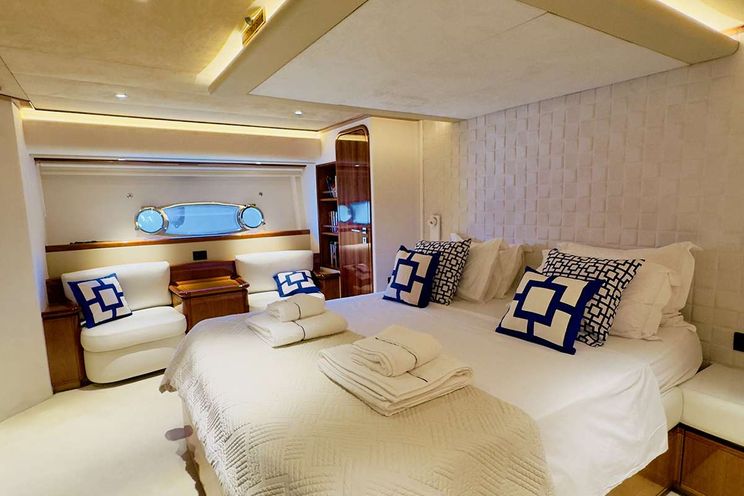 Charter Yacht ARCELIA - Ferretti 23m - 4 Cabins - Athens - Mykonos - Paros - Cyclades - Greece