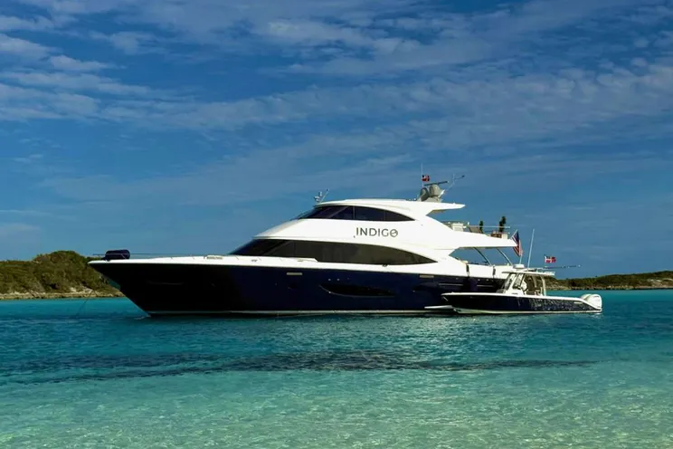 Charter Yacht INDIGO - Viking 93MY - 4 Cabins - Nassau - Exumas - Bahamas