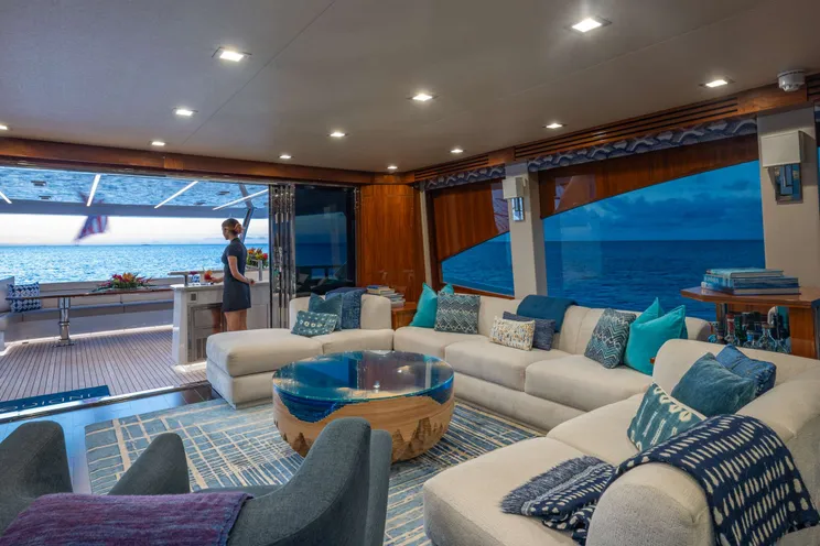 Charter Yacht INDIGO - Viking 93MY - 4 Cabins - Nassau - Exumas - Bahamas