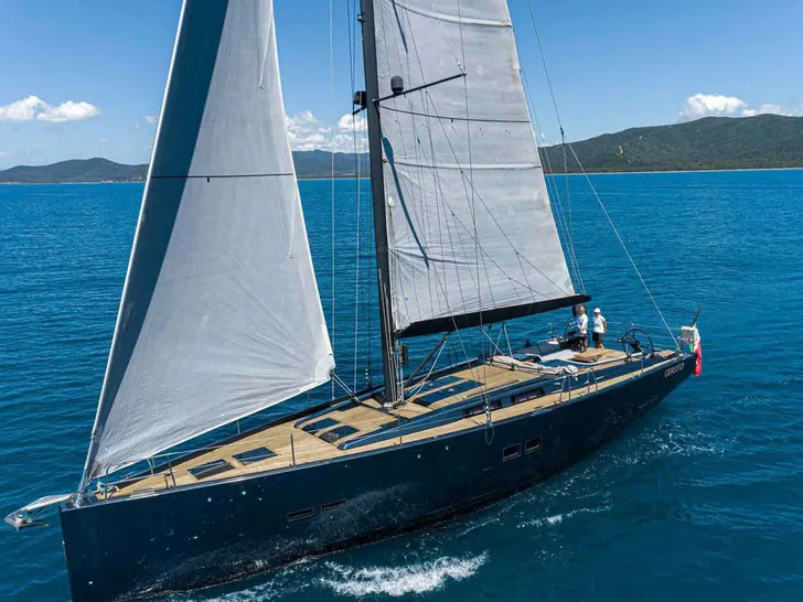 KIND OF BLUE Hanse 575 - profile KIND OF BLUE Hanse 575 - profile