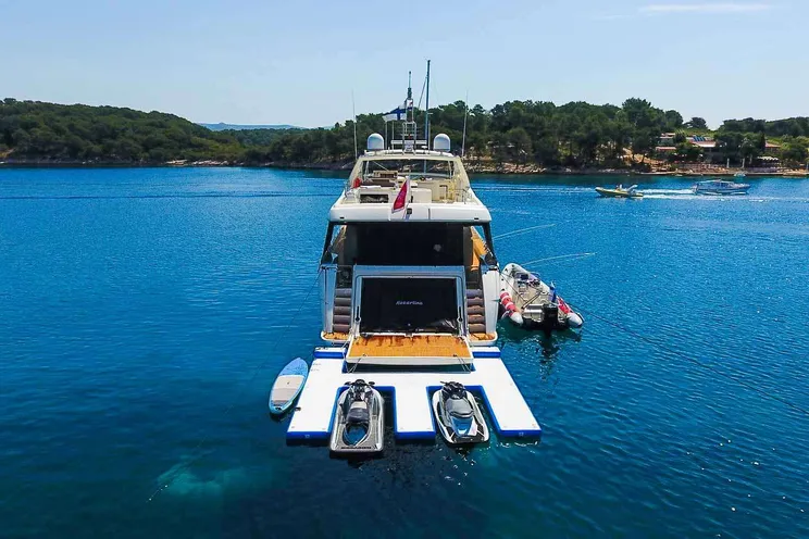 Charter Yacht MISS KATARIINA - Ferretti 880 - 4 Cabins - Split - Dubrovnik - Hvar - Croatia