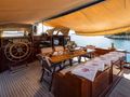PACHA Tuzla Shipyard Custom Gulet 28m - alfresco dining area PACHA Tuzla Shipyard Custom Gulet 28m - alfresco dining area