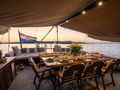 PACHA Tuzla Shipyard Custom Gulet 28m - alfresco dining set up PACHA Tuzla Shipyard Custom Gulet 28m - alfresco dining set up