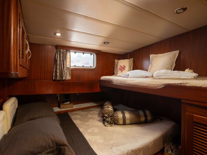 PACHA Tuzla Shipyard Custom Gulet 28m - VIP cabin 2 with Pullman PACHA Tuzla Shipyard Custom Gulet 28m - VIP cabin 2 with Pullman