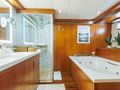 SAN LIMI Yener 34m - master cabin bathroom SAN LIMI Yener 34m - master cabin bathroom