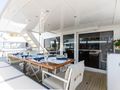 A PLACE IN THE SUN Broward 100 aft deck A PLACE IN THE SUN Broward 100 aft deck