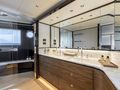 A4A Absolute Navetta 68 master cabin bathroom A4A Absolute Navetta 68 master cabin bathroom