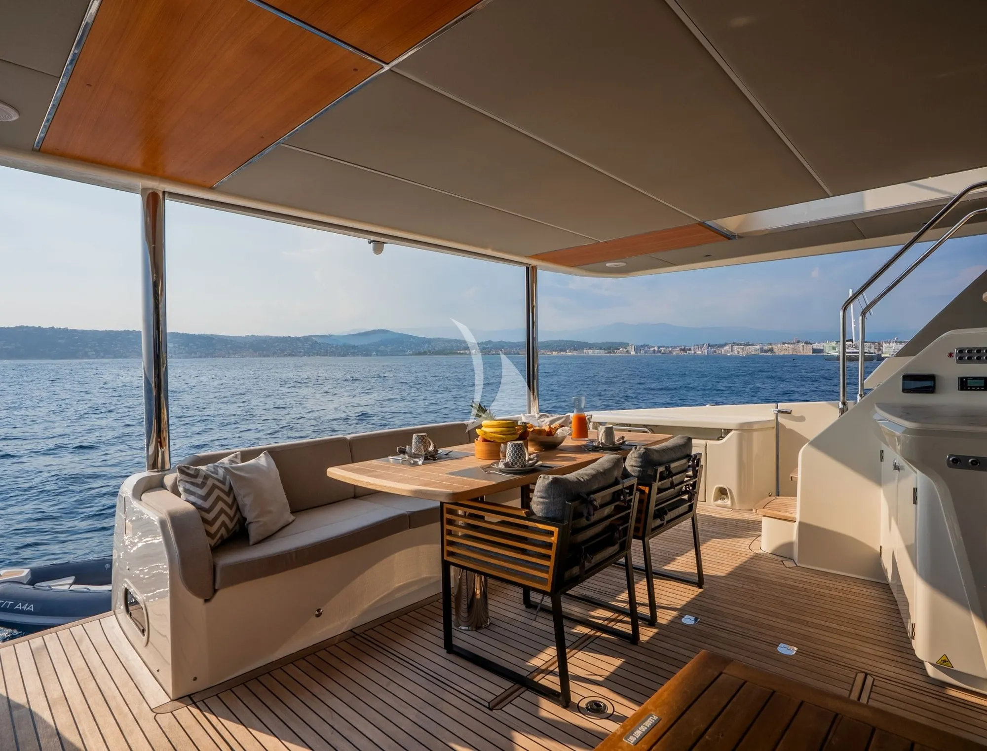 Charter Yacht A4A - Absolute Navetta 68 - 4 Cabins - Antibes - Cannes - St. Tropez - The French Riviera Day Charter Yacht