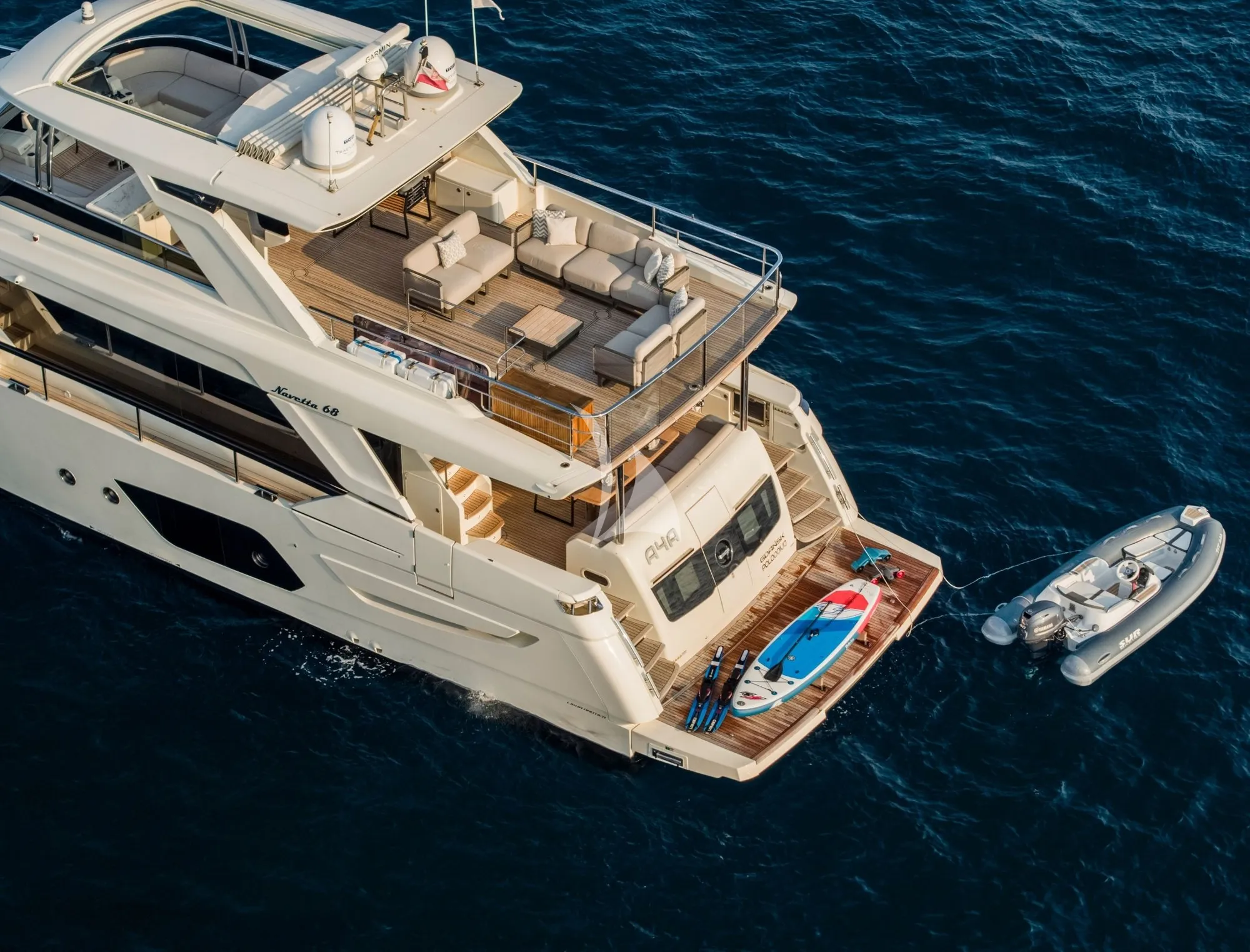 Charter Yacht A4A - Absolute Navetta 68 - 4 Cabins - Antibes - Cannes - St. Tropez - The French Riviera Day Charter Yacht