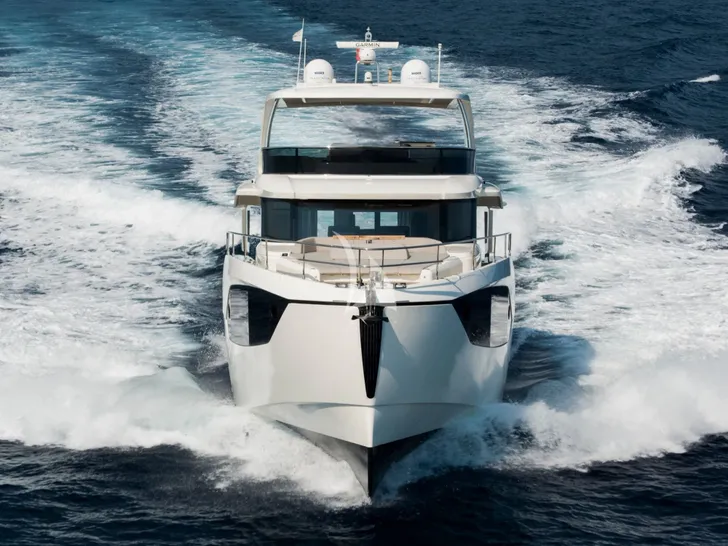 A4A Absolute Navetta 68 - cruising bow view A4A Absolute Navetta 68 - cruising bow view