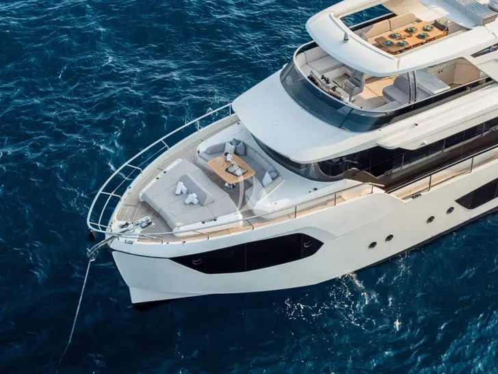 A4A Absolute Navetta 68 - cruising foredeck shot A4A Absolute Navetta 68 - cruising foredeck shot