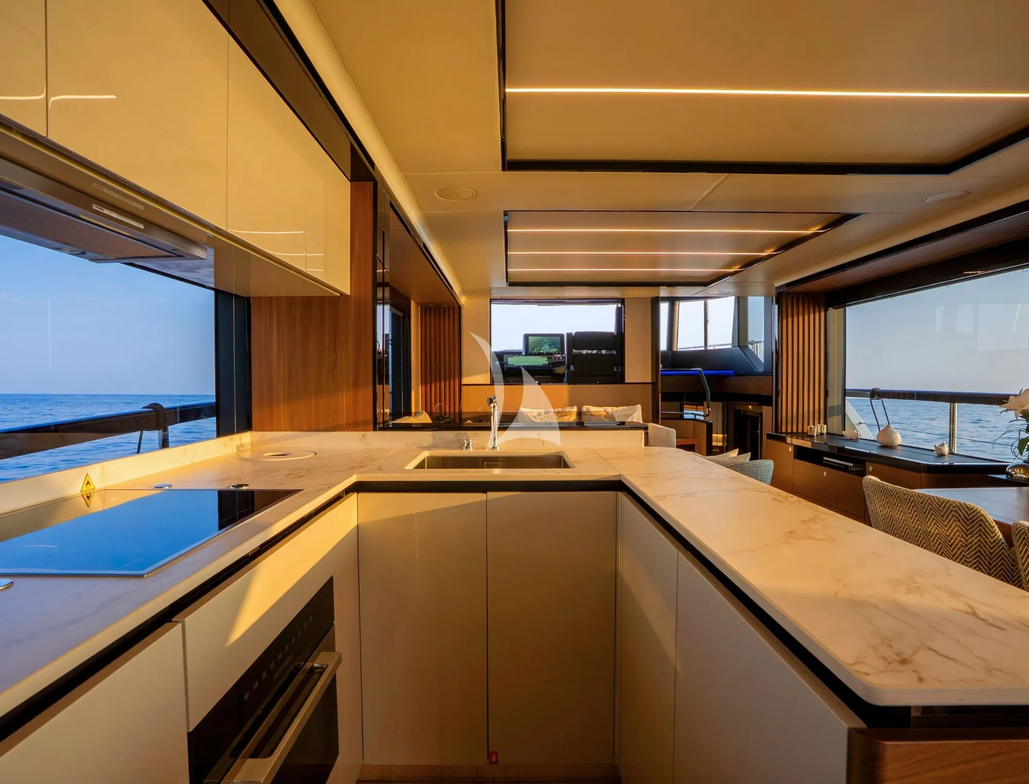 Charter Yacht A4A - Absolute Navetta 68 - 4 Cabins - Antibes - Cannes - St. Tropez - The French Riviera Day Charter Yacht