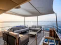 A4A Absolute Navetta 68 - sundeck aft lounge A4A Absolute Navetta 68 - sundeck aft lounge