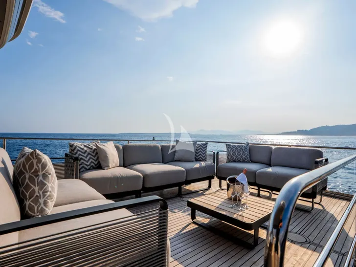 A4A Absolute Navetta 68 - sundeck aft shot A4A Absolute Navetta 68 - sundeck aft shot