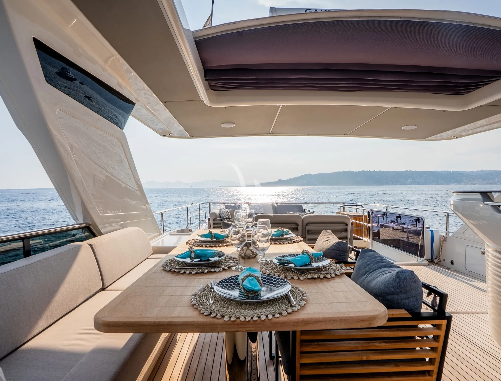 Charter Yacht A4A - Absolute Navetta 68 - 4 Cabins - Antibes - Cannes - St. Tropez - The French Riviera Day Charter Yacht