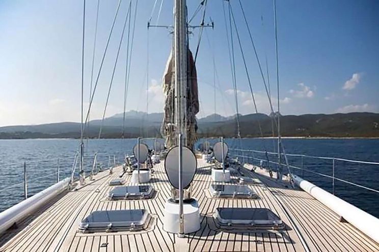 Charter Yacht ABEON - Royal Huisman Custom Sailing Yacht 28m - 4 Cabins - Porto Cervo - La Maddalena - Sardinia - Italy