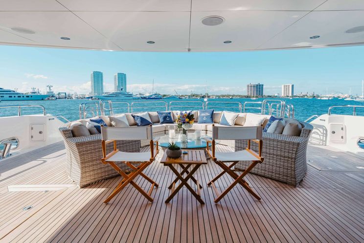 Charter Yacht ABOUT TIME - Sunseeker 131 - 6 Cabins - Nassau - Exumas - Bahamas