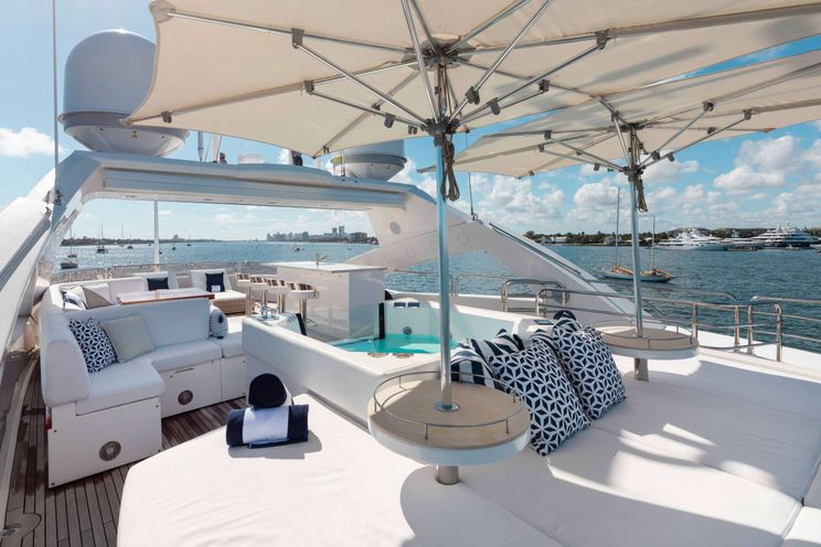 Charter Yacht ABOUT TIME - Sunseeker 131 - 6 Cabins - Nassau - Exumas - Bahamas