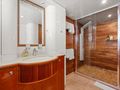 ACCAMA DELTA Azimut 30m - VIP cabin bathroom ACCAMA DELTA Azimut 30m - VIP cabin bathroom