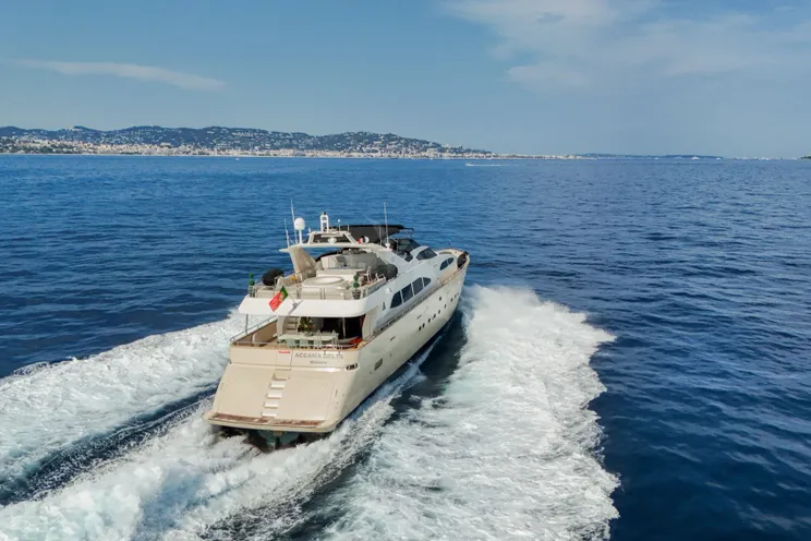 Charter Yacht ACCAMA DELTA - Azimut 100 Jumbo - Cannes - St Tropez - The French Riviera Day Charter Yacht