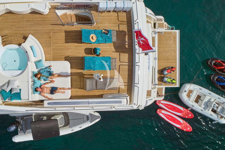 Charter Yacht ACCEPTUS - Ferretti 112 - 5 Cabins - Split - Hvar - Dubrovnik