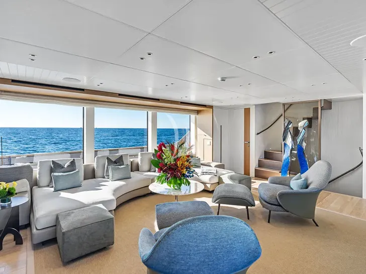 ACE Sanlorenzo SD96 - main saloon ACE Sanlorenzo SD96 - main saloon