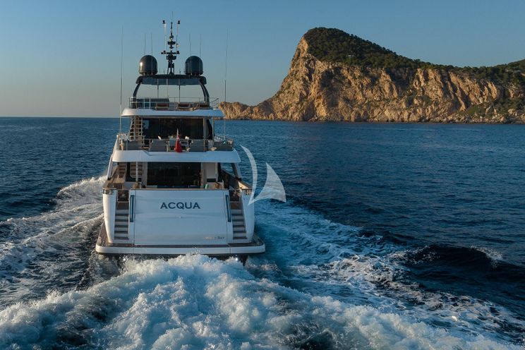 Charter Yacht ACQUA - Ferretti Custom Line Navetta 33 - 5 Cabins - Palma de Mallorca - Ibiza - Balearic Islands