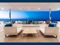 ACQUA - Ferretti Custom Line Navetta 33,sun deck seating and lounging area