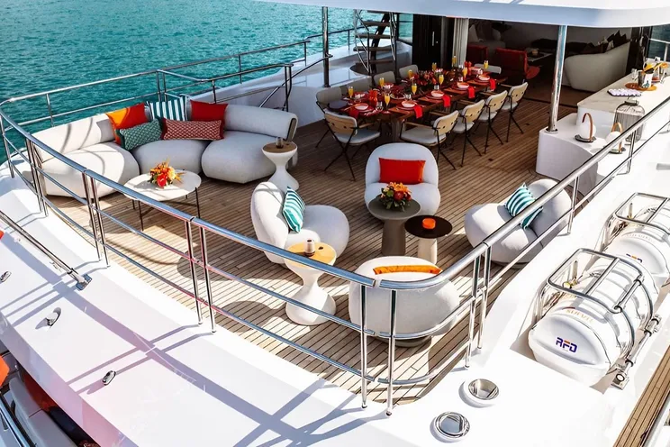 Charter Yacht AD ASTRA - Moonen 122 Martinique - 5 Cabins - Nassau - Exumas - Bahamas - St Martin - St Barths - St Kitts - Leewards - Caribbean